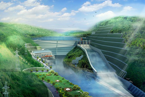 泾川老挝南塔河1号水电站项目